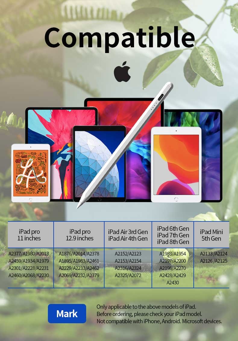 Drawing And Writing Charging Stylus Pen Compatible With Android/IOS/Windows