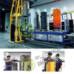 Temperature Alloy Coating Chamber Electric Resistance Heating CVD Furnace for