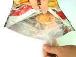 Zipper Seal Stand Up Aluminium Foil Bag Casual Snack Plastic Food Packaging