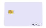 AT24C01/02/04/08/16/32/64/128/258 Chip Contact Card