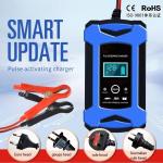 Sales 12V 6A 7 Version Motorcycle UPS Car Battery Charger Pulse Repair with LCD