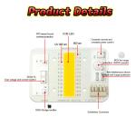 High Lumen High Power Cob LED Lamp Beads High Conductivity Aluminum