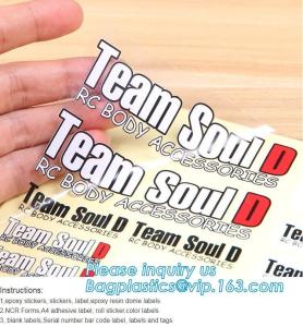 Wholesale Die Cut Foil stamping, Waterproof Vinyl PVC Custom Logo Sticker Label, matte finish, PP label, PET sticker from china suppliers
