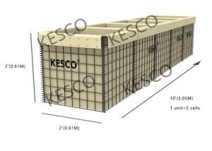 Wholesale HESCO MIL 5 Series Military Sand Wall Hesco Barriers Zinc -5% Aluminum Alloy Wire from china suppliers