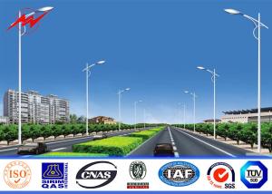 Wholesale 6M-12M height Street Light Pole degisn hot dip galvanized surface from china suppliers