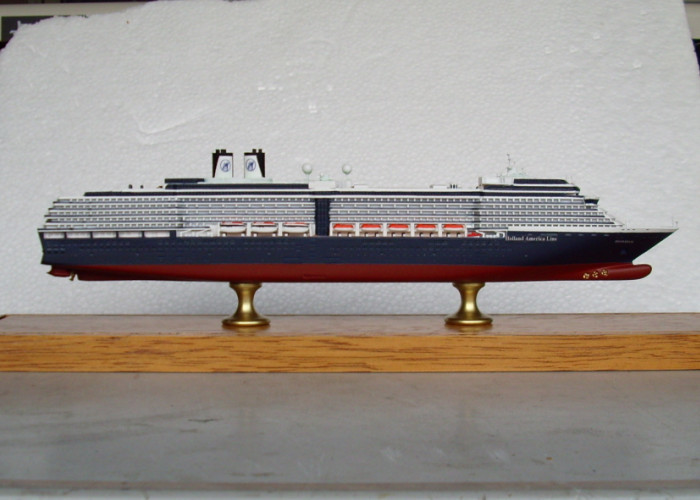 Scale 1:900 MS Oosterdam Cruise Ship 3D Models