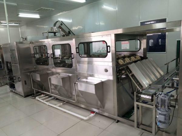 PET Bucket Bottle Mineral Water Washing Filling Capping Machine 300bph 5 Gallon