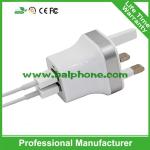 UK Plug 2 usb wall usb charger 5V2.1A