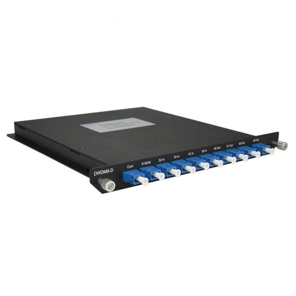 Mux / Demux DWDM Fiber Optic 8 Channels LC UPC Connector Single Mode 1550nm