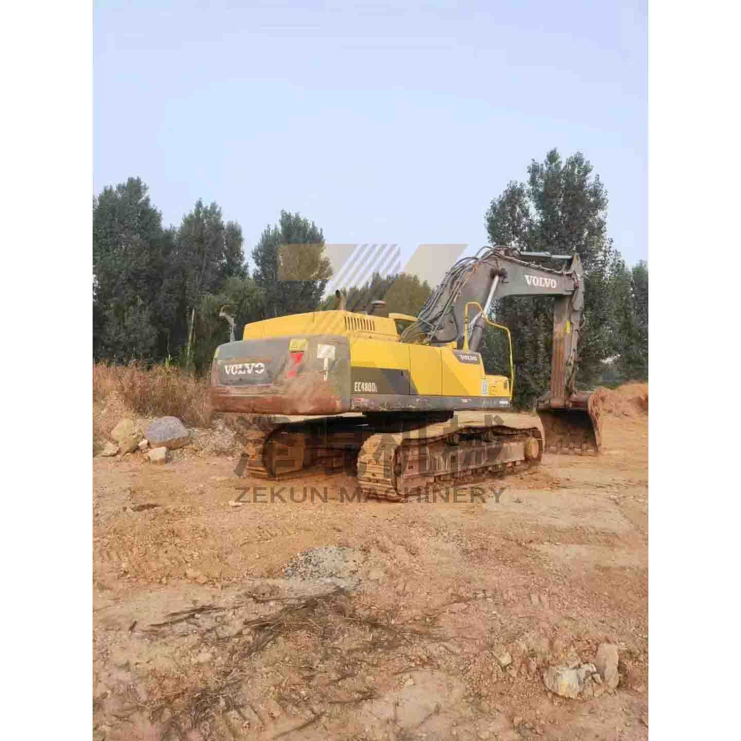 Used Volvo EC480DL Crawler Excavator 275KW Power Durable Performance