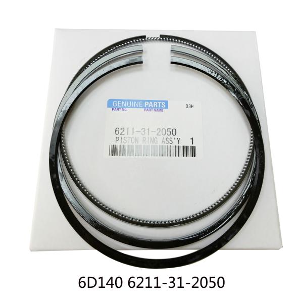 Engine Piston Rings Replacement 6D140 Piston Ring Set 6211-31-205