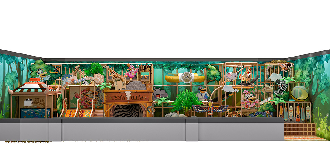 High Safety Commercial Indoor Play Area Equipment Childrens Playground Structures