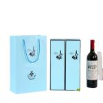 Red Wine Biodegradable Paper Bag 33g Corrugated Beverage Packaging Box
