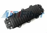 4 Port 24 Core In Line Outdoor Fiber Splice Enclosure For Underground
