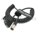 Sound Devices ZAXCOM Power Coiled Twist Cable D-Tap to 4PIN Hirose Male