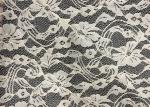 Beauty Chemical Lace Fabric / Cupion Lace Fabric With Polyester / Cotton