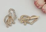 LHZ426 Heart Decorative Shoe Clips , Hardwearing DIY Shoe Clips Exquisite