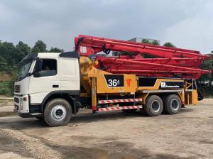 Wholesale Germany SG5267THB Putzmeister Volvo Used Concrete Pump Truck 36m from china suppliers