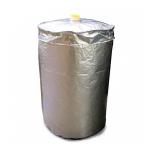 Flexible Round Bottom Gusset Aluminum Foil Plastic Bag Drum Liner Bags, Round