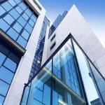 Sound Insulation Unitized Aluminum Curtain Wall 6mm To 12mm Thick