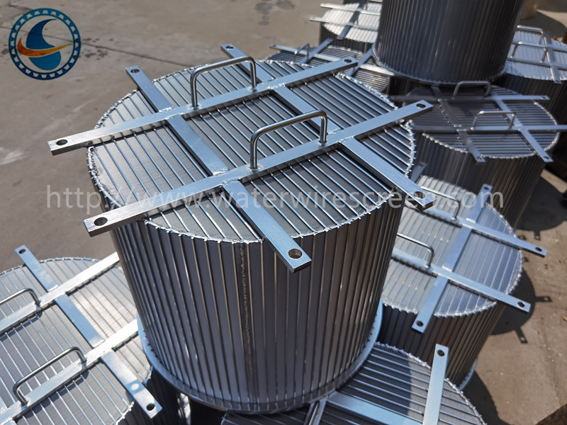 Reverse Wire Wedge Screen Filter Support Profile Stainless Steel 304