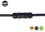 3 Pins Straight PG 12.0mm IP68 Waterproof Cable Connector
