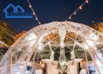 Waterproof Commercial Geodesic Dome Tents With Clear Window Trade Show Dome Tent