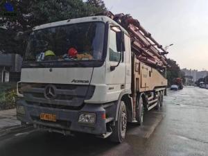 Wholesale 2013 Refurbished Concrete Pumps 4 Axle 56m Used Concrete Boom Pump from china suppliers