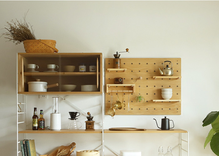 Hole Mdf Wood Wall Board Melamine And Raw Hardboard Peg