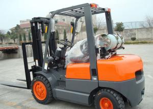 Wholesale NISSAN K25 Engine 3.5 Ton LPG forklift equipment With Solid Tires And Full Free Mast from china suppliers