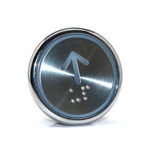 Wholesale Stainless Steel Xizi Otis Braille Elevator Button Lift Up Down Push Button 35mm from china suppliers