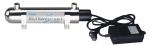 304# stainless steel 1.36 T / H 25 Watt UV Water Sterilizer For Home 6GPM No