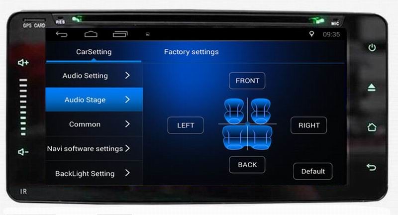 Ouchuangbo car head unit radio for Toyota Corolla with USB SWC 1080P Video gps navi 4*45 Watts android 8.1 system