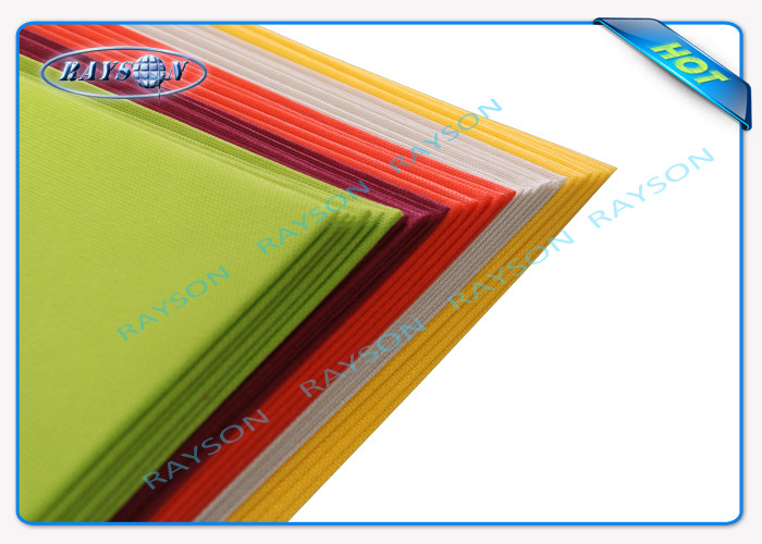 AZO Free Printable 45 Gr / 50gr / 60gr PP Spunbond Nonwoven Fabric Tablecloth