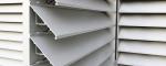 Ventilation Aluminium Louver Frame Vertical Aluminum Shutter Panels