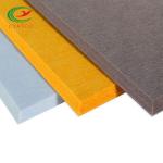 Odorless Stable Acoustic Fiber Board , Multicolor Polyester Fiber Sound