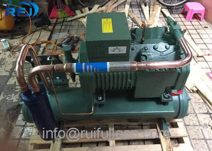 Water Cooled 4FES-5Y Semi Hermetic Compressor Condensing Unit For Cold Room 4FC-5.2Y