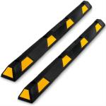 2 Pack Traffic Post Cones With Fillable Base For Packing Lot