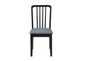 Wholesale Rubber Wood Sponge Brown Black Dining Chairs Upholstered from china suppliers