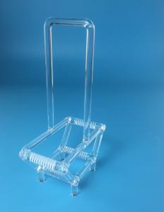 Wholesale 99.999% Purity 1100 Degree Quartz Wafer Carrier Boat For Wafer Diffusion from china suppliers