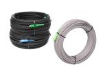 FTTH Indoor Outdoor Fiber Optic Drop Cable SC APC fiber pigtail assemblies
