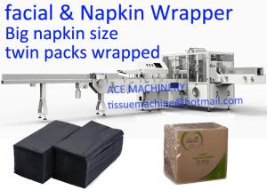 Wholesale Automatic Twin Packs Napkin Wrapping Machine from china suppliers