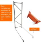 Blue/Orange/Grey/Yellow Electrical Tools Storage Racking for Industrial Shelves