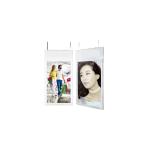 700 Nits Hanging High Brightness Advertising Display Monitor Dual Screen 43 Inch
