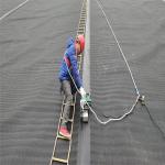 PP HDPE PE PVC EVA geomembrane fish pond liner welder HMT 1300 welding machine