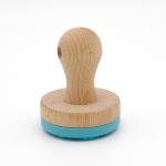 BEECH Wooden Stamp 63mm Colorful Wooden Biscuit Cookie Stamps