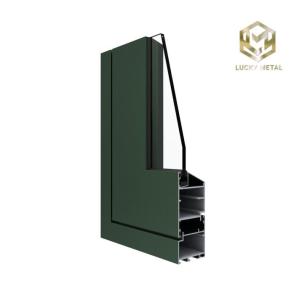 Wholesale Heavy-Duty 6063-T5 Aluminium Door Frame Profile 2.5mm Thickness IP65 from china suppliers