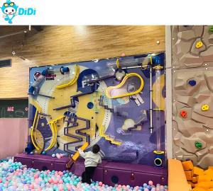 Wholesale Playground Equipment Kids Interactive Science Ball Wall Indoor Playground Pipe Toys from china suppliers