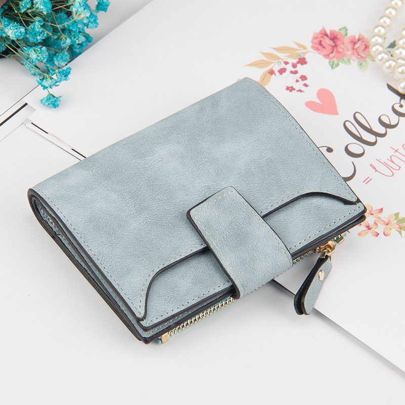 Minibook Genuine Leather Wallet Credit Card Holder Notecase Blocking Purse for Men Women