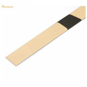 Wholesale Stainless Steel Peel And Stick Decorative Wall Tile Trim 3048mm Length from china suppliers